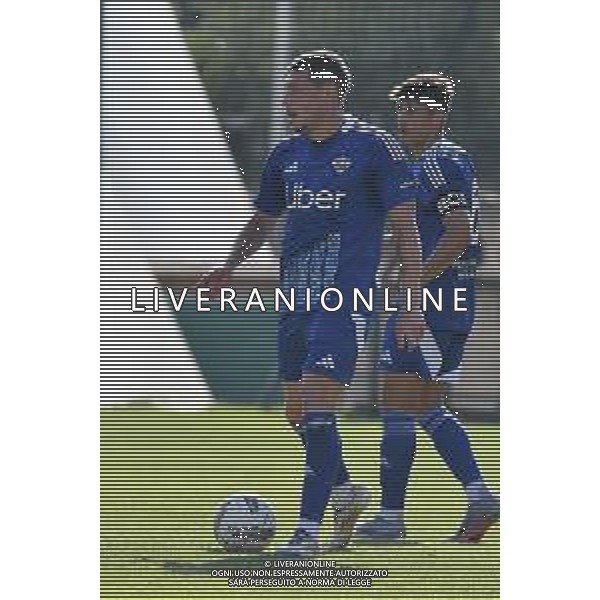 Chatillon (Ao) 25.07.2024 Stadio E.Brunod ©Manuela Viganti/Agenzia Aldo Liverani Cagliari vs Como Amichevole Precampionato stagione 2024/2025 Nella foto: andrea belotti ©VIGANTI/AG ALDO LIVERANI SAS