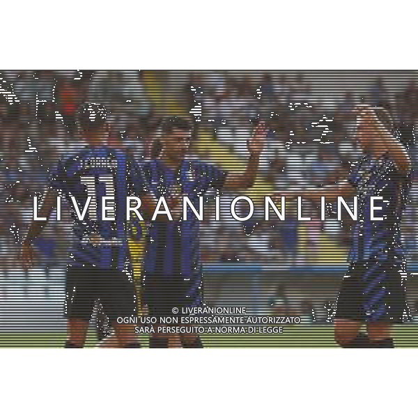 ZCP - INTER vs LAS PALMAS partita amichevole precampionato - nella foto: esultanza inter dopo il gol di rigore di Mehdi Taremi ©Claudio Zamagni/Agenzia Aldo Liverani /AGENZIA ALDO LIVERANI SAS