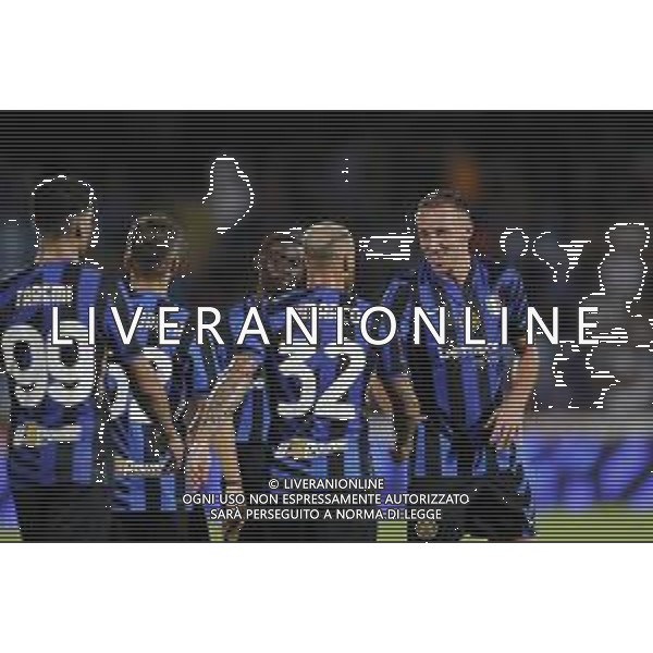 ZCP - INTER vs LAS PALMAS partita amichevole precampionato - nella foto: esultanza federico dimarco dopo il goal ©Claudio Zamagni/Agenzia Aldo Liverani /AGENZIA ALDO LIVERANI SAS