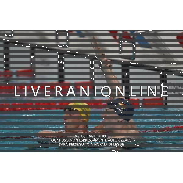 Olimpiadi Parigi 2024 - nuoto Nuoto finale 400 m stile libero maschile nella foto Lukas Maertens (GER) vince la medaglia d\'oro Parigi 27-07-2024 Arena Parigi La Defense foto Roberto Garavaglia/Agenzia Aldo Liverani sas