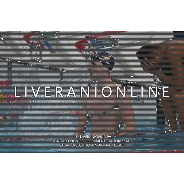 Olimpiadi Parigi 2024 - nuoto Nuoto finale 400 m stile libero maschile nella foto Lukas Maertens (GER) vince la medaglia d\'oro Parigi 27-07-2024 Arena Parigi La Defense foto Roberto Garavaglia/Agenzia Aldo Liverani sas