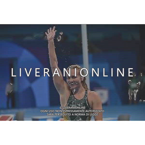 Olimpiadi Parigi 2024 - nuoto Nuoto finale 400 m stile libero femminile nella foto Ariarne Titmus (AUS) vince la medaglia d\'oro Parigi 27-07-2024 Arena Parigi La Defense foto Roberto Garavaglia/Agenzia Aldo Liverani sas