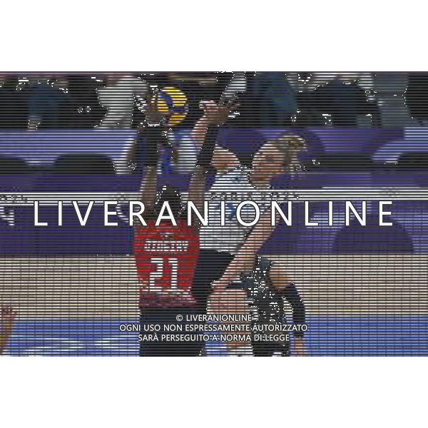 Olimpiadi Parigi 2024 - volley femminile Italia vs Repubblica Dominicana nella foto Sarah Luisa Fahr (Italia) Parigi 28-07-2024 Parigi Sud Arena 1 Turno preliminare - Girone C foto Roberto Garavaglia/Agenzia Aldo Liverani sas