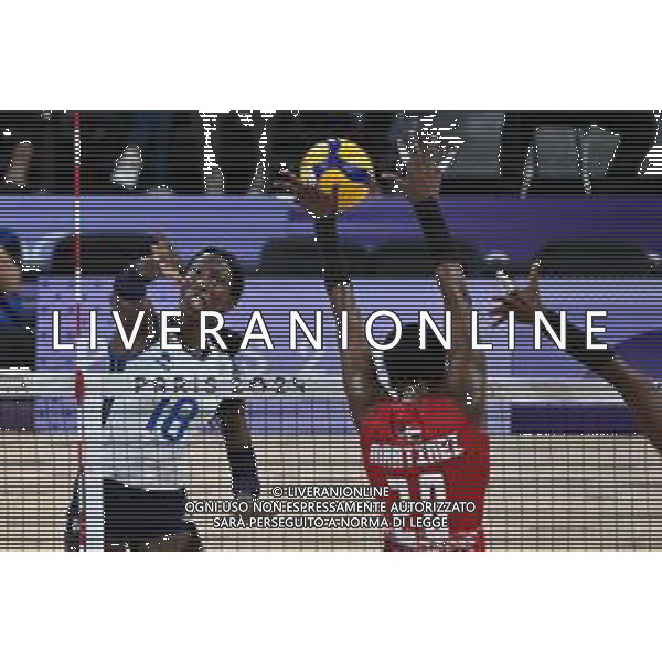 Olimpiadi Parigi 2024 - volley femminile Italia vs Repubblica Dominicana nella foto Paola Egonu (Italia) Parigi 28-07-2024 Parigi Sud Arena 1 Turno preliminare - Girone C foto Roberto Garavaglia/Agenzia Aldo Liverani sas