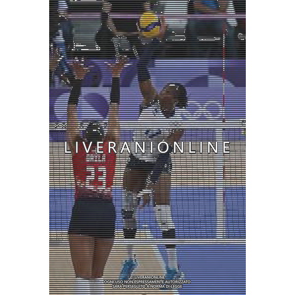 Olimpiadi Parigi 2024 - volley femminile Italia vs Repubblica Dominicana nella foto Miriam Fatime Sylla (Italia) Parigi 28-07-2024 Parigi Sud Arena 1 Turno preliminare - Girone C foto Roberto Garavaglia/Agenzia Aldo Liverani sas