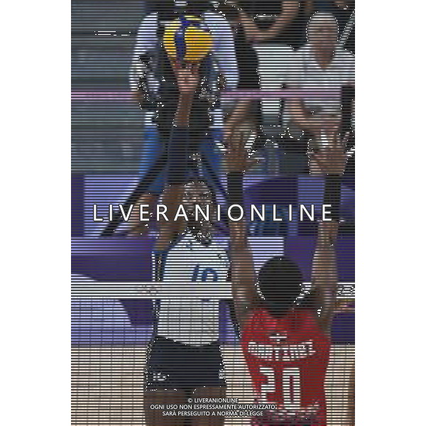 Olimpiadi Parigi 2024 - volley femminile Italia vs Repubblica Dominicana nella foto Paola Egonu (Italia) Parigi 28-07-2024 Parigi Sud Arena 1 Turno preliminare - Girone C foto Roberto Garavaglia/Agenzia Aldo Liverani sas