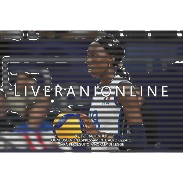 Olimpiadi Parigi 2024 - volley femminile Italia vs Repubblica Dominicana nella foto Paola Egonu (Italia) Parigi 28-07-2024 Parigi Sud Arena 1 Turno preliminare - Girone C foto Roberto Garavaglia/Agenzia Aldo Liverani sas