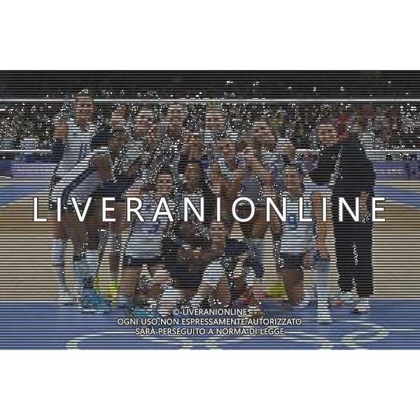 Olimpiadi Parigi 2024 - volley femminile Italia vs Repubblica Dominicana nella foto esultanza finale Italia Parigi 28-07-2024 Parigi Sud Arena 1 Turno preliminare - Girone C foto Roberto Garavaglia/Agenzia Aldo Liverani sas