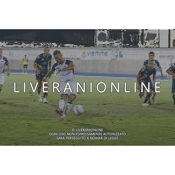 Darko Lazovic of Hellas Verona scores a goal on penalty during Hellas Verona FC vs Feralpisalò FC, 4° Test Match, at stadio "Quercia" in Rovereto (TN), on July 27, 2024. (Photo by Davide Casentini)/AGENZIA ALDO LIVERANI SAS