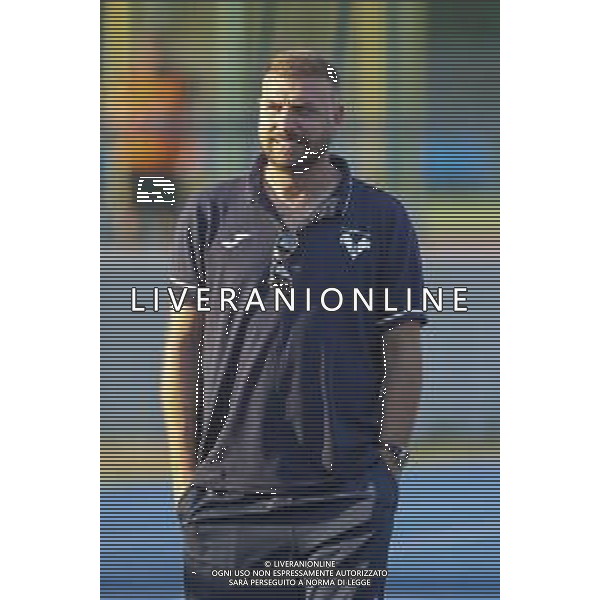 Paolo Zanetti Head Coach of Hellas Verona during Hellas Verona FC vs Feralpisalò FC, 4° Test Match, at stadio "Quercia" in Rovereto (TN), on July 27, 2024. (Photo by Davide Casentini)/AGENZIA ALDO LIVERANI SAS