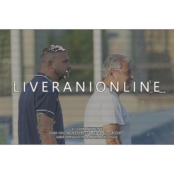 Sean Sogliano Sport director of Hellas Verona FC, Paolo Zanetti Head Coach of Hellas Verona during Hellas Verona FC vs Feralpisalò FC, 4° Test Match, at stadio "Quercia" in Rovereto (TN), on July 27, 2024. (Photo by Davide Casentini)/AGENZIA ALDO LIVERANI SAS