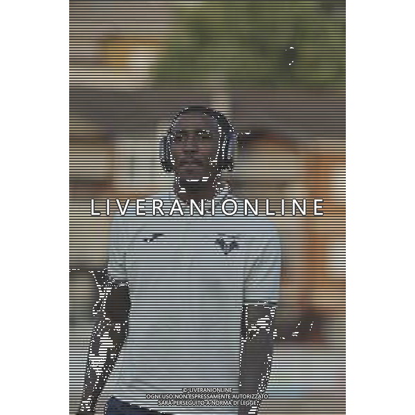 Jackson Tchatchoua of Hellas Veronac during Hellas Verona FC vs Feralpisalò FC, 4° Test Match, at stadio "Quercia" in Rovereto (TN), on July 27, 2024. (Photo by Davide Casentini)/AGENZIA ALDO LIVERANI SAS