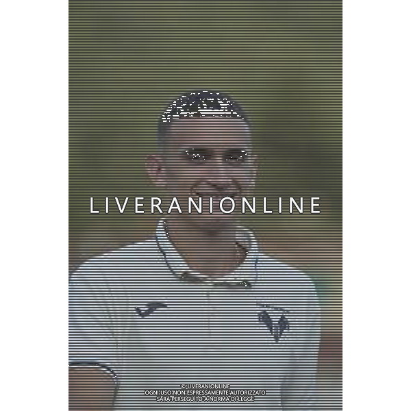 Stefan Mitrovic of Hellas Verona during Hellas Verona FC vs Feralpisalò FC, 4° Test Match, at stadio "Quercia" in Rovereto (TN), on July 27, 2024. (Photo by Davide Casentini)/AGENZIA ALDO LIVERANI SAS