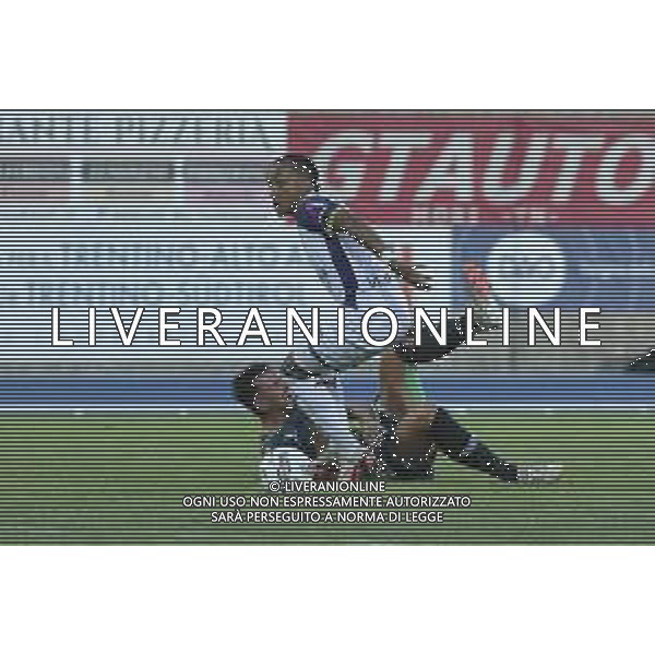 Dailon Livramento of Hellas Verona FC competes for the ball during Hellas Verona FC vs Feralpisalò FC, 4° Test Match, at stadio "Quercia" in Rovereto (TN), on July 27, 2024. (Photo by Davide Casentini)/AGENZIA ALDO LIVERANI SAS