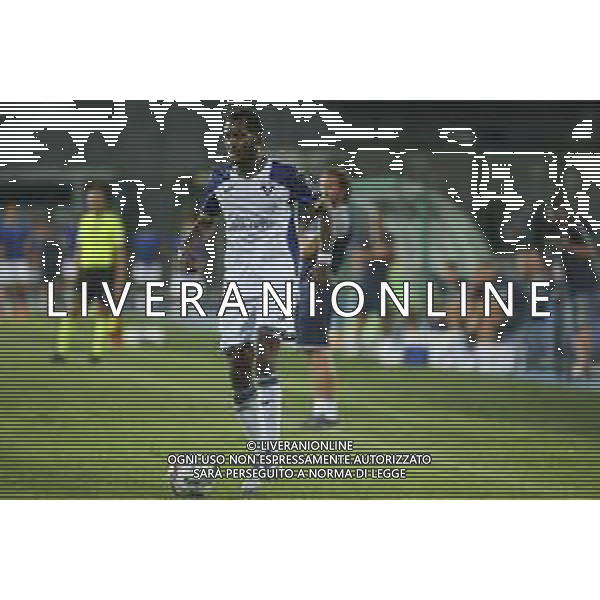 Jayden Braaf of Hellas Verona FC play the ball during Hellas Verona FC vs Feralpisalò FC, 4° Test Match, at stadio "Quercia" in Rovereto (TN), on July 27, 2024. (Photo by Davide Casentini)/AGENZIA ALDO LIVERANI SAS