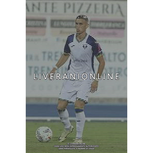 Stefan Mitrovic of Hellas Verona play the ball during Hellas Verona FC vs Feralpisalò FC, 4° Test Match, at stadio "Quercia" in Rovereto (TN), on July 27, 2024. (Photo by Davide Casentini)/AGENZIA ALDO LIVERANI SAS