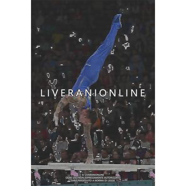 Olimpiadi Parigi 2024 - Ginnastica Artistica maschile nella foto Nicola Bartolini Parigi (FRA) 29-07-2024 Arena Bercy Ginnastica Artistica finale a squadre maschile foto Roberto Garavaglia/Agenzia Aldo Liverani sas
