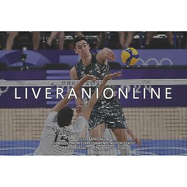 Olimpiadi Parigi 2024 - Pallavolo M nella foto Alessandro Michieletto (Italia) Parigi (FRA) 30-07-2024 Arena Parigi Sud Italia vs Egitto Pallavolo maschile turno preliminare - Gruppo B foto Roberto Garavaglia/Agenzia Aldo Liverani sas