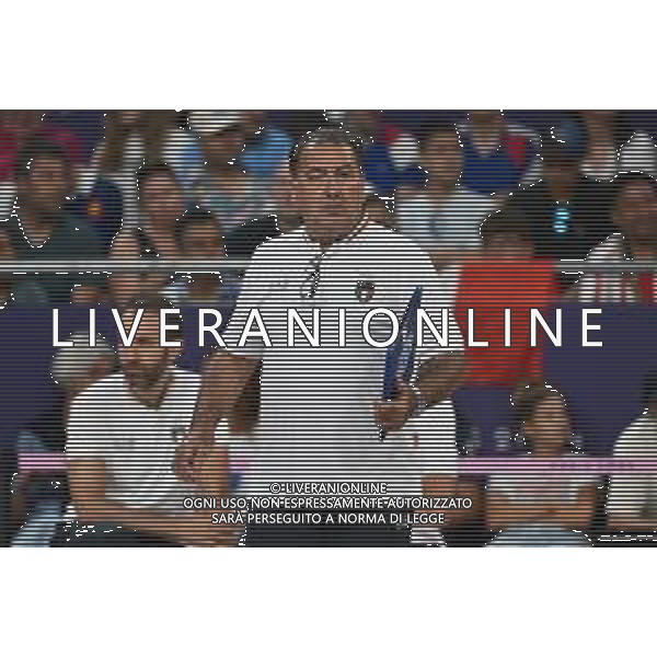 Olimpiadi Parigi 2024 - Pallavolo M nella foto Ferdinando De Giorgi allenatore Italia Parigi (FRA) 30-07-2024 Arena Parigi Sud Italia vs Egitto Pallavolo maschile turno preliminare - Gruppo B foto Roberto Garavaglia/Agenzia Aldo Liverani sas