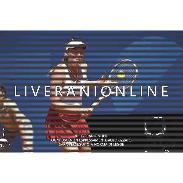 Olimpiadi Parigi 2024 - Tennis nella foto Donna Vekic (CRO) Parigi (FRA) 30-07-2024 Stadio Roland Garros Incontro tra Donna Vekic (CRO) vs Coco Gauss (USA) Terzo turno tabellone singolare femminile foto Roberto Garavaglia/Agenzia Aldo Liverani sas