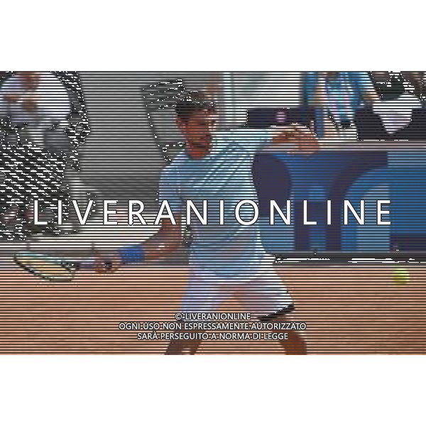 Olimpiadi Parigi 2024 - Tennis nella foto Mariano Navone (ARG) Parigi (FRA) 30-07-2024 Stadio Roland Garros Incontro tra Lorenzo Musetti (ITA) vs Mariano Navone (ARG) Secondo turno tabellone singolare maschile foto Roberto Garavaglia/Agenzia Aldo Liverani sas