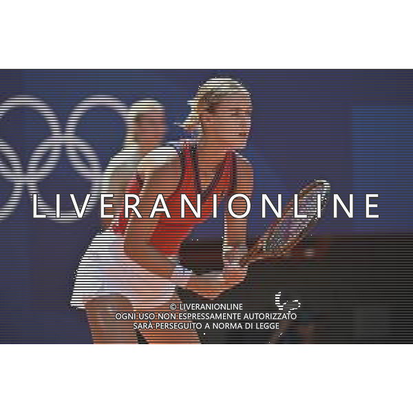 Olimpiadi Parigi 2024 - Tennis nella foto Anna Karolina Schmiedlova (SVK) Parigi (FRA) 30-07-2024 Stadio Roland Garros Incontro tra Jasmine Paolini (ITA) vs Anna Karolina Schmiedlova (SVK) Secondo turno tabellone singolare maschile foto Roberto Garavaglia/Agenzia Aldo Liverani sas