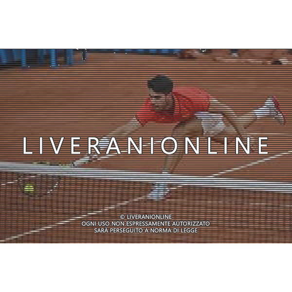 Olimpiadi Parigi 2024 - Tennis nella foto Carlos Alcaraz (SPA) Parigi (FRA) 30-07-2024 Stadio Roland Garros Rafael Nadal (SPA) e Carlos Alcaraz (SPA) impegnati nell\'incontro del secondo turno del tabellone del doppio maschile foto Roberto Garavaglia/Agenzia Aldo Liverani sas