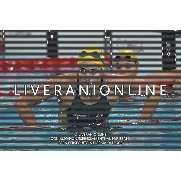 Olimpiadi Parigi 2024 - Nuoto nella foto Kaylee McKeown (AUS) esulta dopo la vittoria della medaglia d\'oro Parigi (FRA) 30-07-2024 Arena La Defense Finale dei 100m dorso femminile foto Roberto Garavaglia/Agenzia Aldo Liverani sas