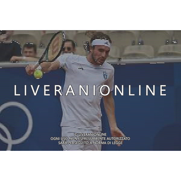 Olimpiadi Parigi 2024 - Tennis nella foto Stefanos Tsitsipas (GRE) Parigi (FRA) 31-07-2024 Stadio Roland Garros Incontro tra Stefanos Tsitsipas (GRE) e Sebastian Baez (ARG) Terzo turno tabellone singolare maschile foto Roberto Garavaglia/Agenzia Aldo Liverani sas