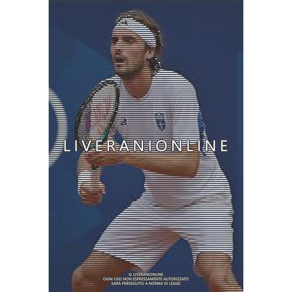 Olimpiadi Parigi 2024 - Tennis nella foto Stefanos Tsitsipas (GRE) Parigi (FRA) 31-07-2024 Stadio Roland Garros Incontro tra Stefanos Tsitsipas (GRE) e Sebastian Baez (ARG) Terzo turno tabellone singolare maschile foto Roberto Garavaglia/Agenzia Aldo Liverani sas