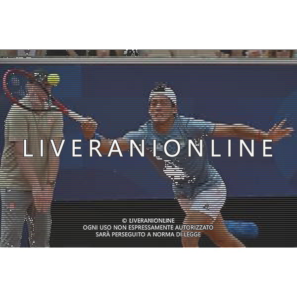 Olimpiadi Parigi 2024 - Tennis nella foto Sebastian Baez (ARG) Parigi (FRA) 31-07-2024 Stadio Roland Garros Incontro tra Stefanos Tsitsipas (GRE) e Sebastian Baez (ARG) Terzo turno tabellone singolare maschile foto Roberto Garavaglia/Agenzia Aldo Liverani sas