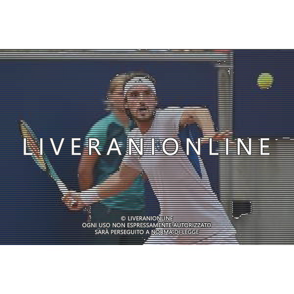 Olimpiadi Parigi 2024 - Tennis nella foto Stefanos Tsitsipas (GRE) Parigi (FRA) 31-07-2024 Stadio Roland Garros Incontro tra Stefanos Tsitsipas (GRE) e Sebastian Baez (ARG) Terzo turno tabellone singolare maschile foto Roberto Garavaglia/Agenzia Aldo Liverani sas
