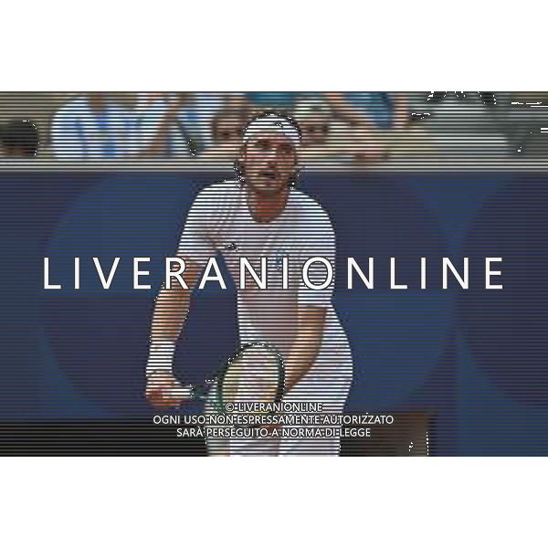 Olimpiadi Parigi 2024 - Tennis nella foto Stefanos Tsitsipas (GRE) Parigi (FRA) 31-07-2024 Stadio Roland Garros Incontro tra Stefanos Tsitsipas (GRE) e Sebastian Baez (ARG) Terzo turno tabellone singolare maschile foto Roberto Garavaglia/Agenzia Aldo Liverani sas