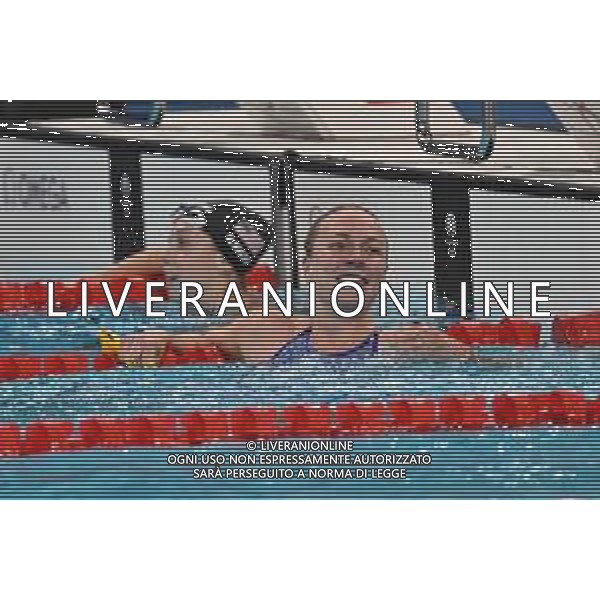 Olimpiadi Parigi 2024 - Nuoto nella foto Sarah Sjoestroem (SVE) esulta dopo la vittoria della medaglia d\'oro Parigi (FRA) 31-07-2024 Arena La Defense Finale dei 100 m stile libero femminile foto Roberto Garavaglia/Agenzia Aldo Liverani sas