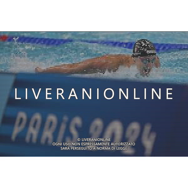 Olimpiadi Parigi 2024 - Nuoto nella foto Alberto Razzetti (ITA) Parigi (FRA) 31-07-2024 Arena La Defense Finale dei 200m farfalla maschile foto Roberto Garavaglia/Agenzia Aldo Liverani sas