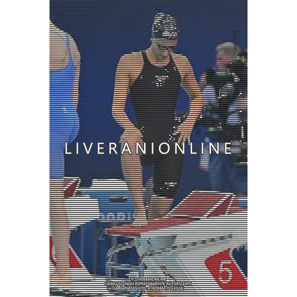 Olimpiadi Parigi 2024 - Nuoto nella foto Simona Quadrella (ITA) in partenza Parigi (FRA) 31-07-2024 Arena La Defense Finale dei 1500m stile libero femminile foto Roberto Garavaglia/Agenzia Aldo Liverani sas