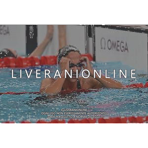Olimpiadi Parigi 2024 - Nuoto nella foto delusione Simona Quadrella (ITA) dopo il quarto posto Parigi (FRA) 31-07-2024 Arena La Defense Finale dei 1500m stile libero femminile foto Roberto Garavaglia/Agenzia Aldo Liverani sas