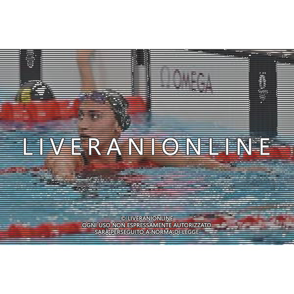 Olimpiadi Parigi 2024 - Nuoto nella foto delusione Simona Quadrella (ITA) dopo il quarto posto Parigi (FRA) 31-07-2024 Arena La Defense Finale dei 1500m stile libero femminile foto Roberto Garavaglia/Agenzia Aldo Liverani sas