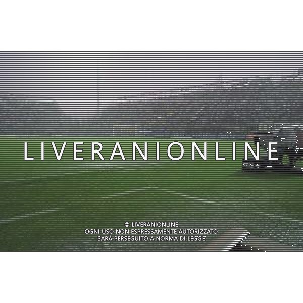 PERUGIA - JUVENTUS CAMPIONATO CALCIO SERIE A - 14 MAGGIO 2000 NELLA FOTO IL CAMPO ALLAGATO DOPO UN FORTE TEMPORALE ©AGENZIA ALDO LIVERANI SAS