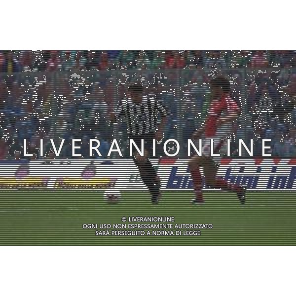 PERUGIA - JUVENTUS CAMPIONATO CALCIO SERIE A - 14 MAGGIO 2000 NELLA FOTO ALESSANDRO DEL PIERO ©AGENZIA ALDO LIVERANI SAS