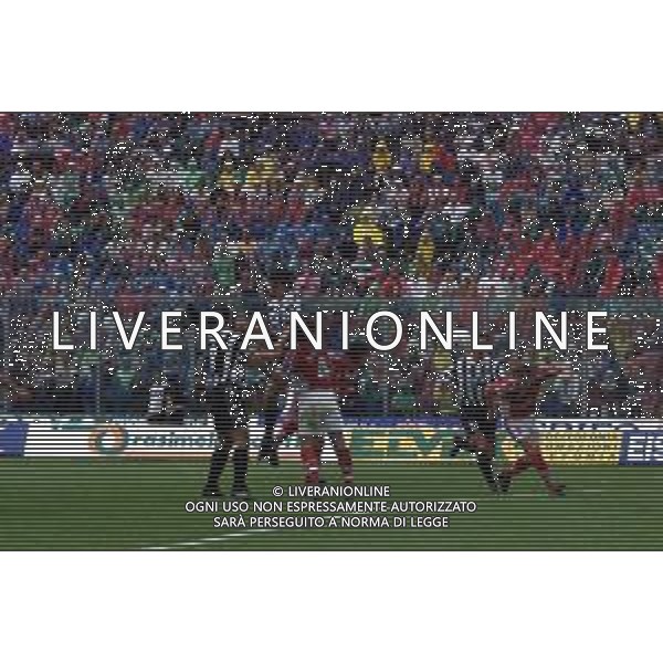 PERUGIA - JUVENTUS CAMPIONATO CALCIO SERIE A - 14 MAGGIO 2000 NELLA FOTO FILIPPO INZAGHI ©AGENZIA ALDO LIVERANI SAS
