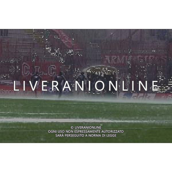 PERUGIA - JUVENTUS CAMPIONATO CALCIO SERIE A - 14 MAGGIO 2000 NELLA FOTO CAMPO ALLAGATO DURANTE IL TEMPORALE ©AGENZIA ALDO LIVERANI SAS