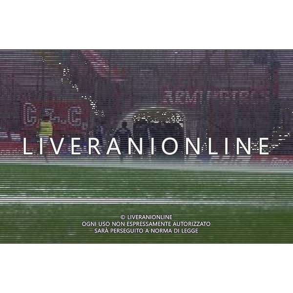 PERUGIA - JUVENTUS CAMPIONATO CALCIO SERIE A - 14 MAGGIO 2000 NELLA FOTO CAMPO ALLAGATO DURANTE IL TEMPORALE ©AGENZIA ALDO LIVERANI SAS