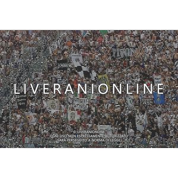 PERUGIA - JUVENTUS CAMPIONATO CALCIO SERIE A - 14 MAGGIO 2000 NELLA FOTO TIFOSI DELLA JUVENTUS ©AGENZIA ALDO LIVERANI SAS