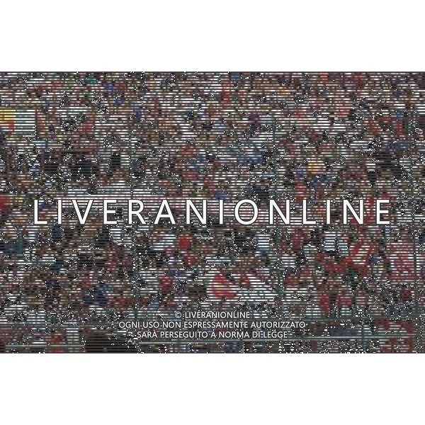 PERUGIA - JUVENTUS CAMPIONATO CALCIO SERIE A - 14 MAGGIO 2000 NELLA FOTO STRISCIONI DEI TIFOSI DEL PERUGIA ©AGENZIA ALDO LIVERANI SAS