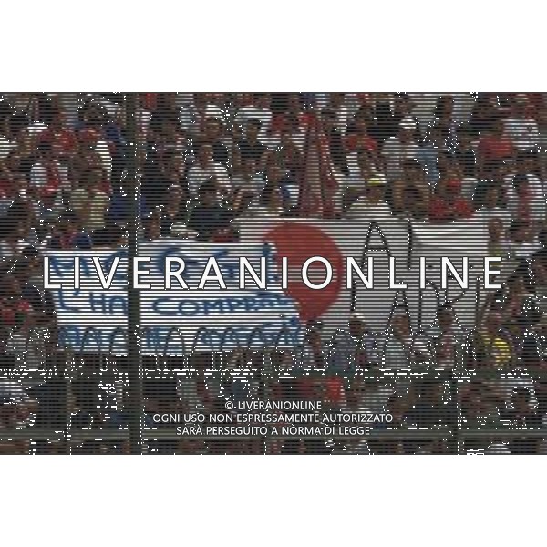 PERUGIA - JUVENTUS CAMPIONATO CALCIO SERIE A - 14 MAGGIO 2000 NELLA FOTO STRISCIONI DEI TIFOSI DEL PERUGIA ©AGENZIA ALDO LIVERANI SAS