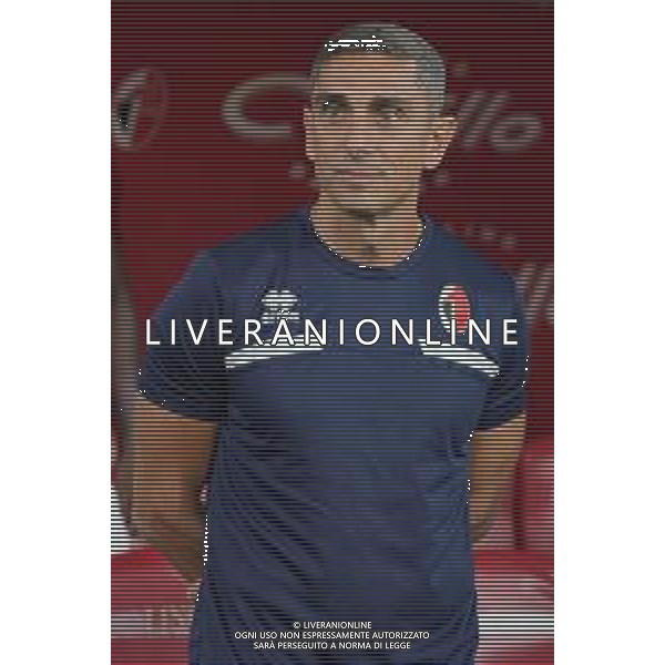 TVEM-coach Moreno Longo of SSC Bari during the friendly match between SSC Bari and US Salernitana 1919 at San Nicola Stadium on July 31, 2024 in Bari, Italy. Photo by Emmanuele Mastrodonato/ag. Aldo Liverani sas