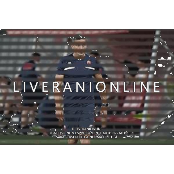 TVEM-coach Moreno Longo of SSC Bari during the friendly match between SSC Bari and US Salernitana 1919 at San Nicola Stadium on July 31, 2024 in Bari, Italy. Photo by Emmanuele Mastrodonato/ag. Aldo Liverani sas
