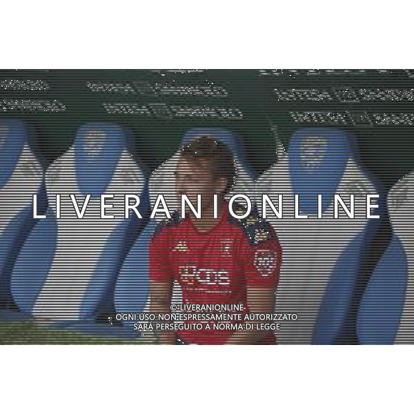 Mateo Retegui of Genoa CFC during Brescia Calcio FC vs Genoa CFC, Test Match pre season Serie A Enilive 2024-25, at Mario Rigamonti stadium in Brescia (BS), Italy, on July 20, 2024. (Photo by Davide Casentini)/AGENZIA ALDO LIVERANI SAS