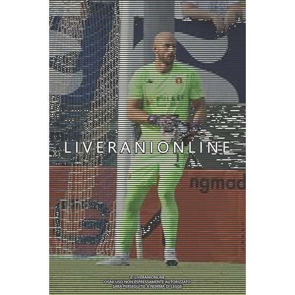 Nicola Leali of Genoa CFC during Brescia Calcio FC vs Genoa CFC, Test Match pre season Serie A Enilive 2024-25, at Mario Rigamonti stadium in Brescia (BS), Italy, on July 20, 2024. (Photo by Davide Casentini)/AGENZIA ALDO LIVERANI SAS